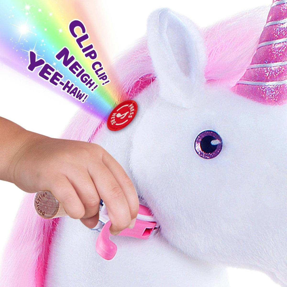 Model U® Unicorn Ride-On Toy Age 3–4 – Pink
