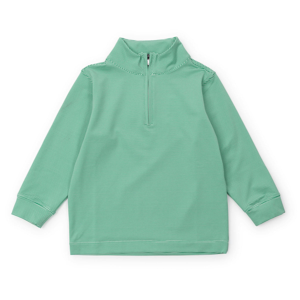 Sam Performance Pullover by LH Sport Green Stripes