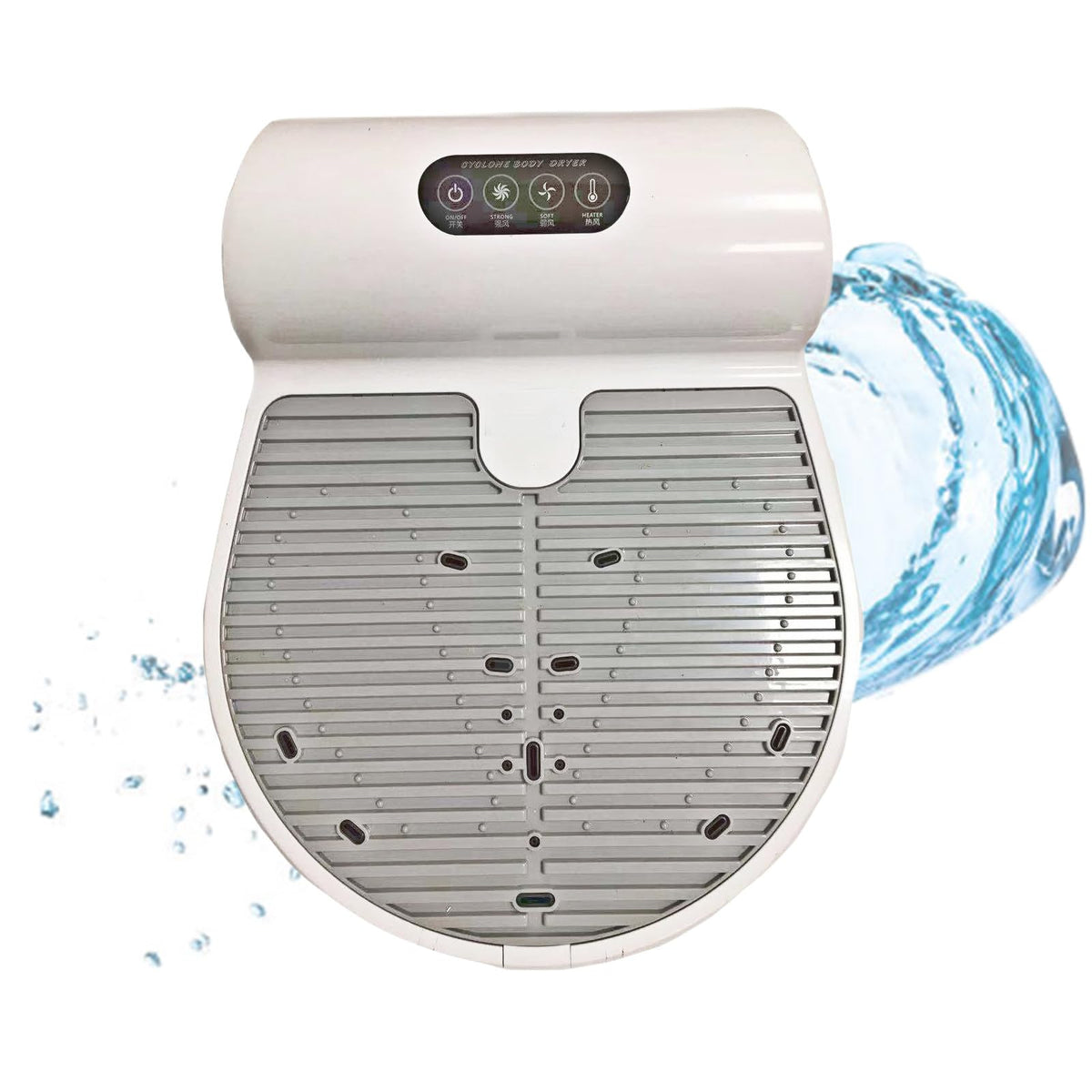 Full Body Dryer After Shower,Negative Ions Body Heater Blow Dryer for Bathroom/Hotel Natural Warm Air Wind Body Dry for Bathroom/Hotel