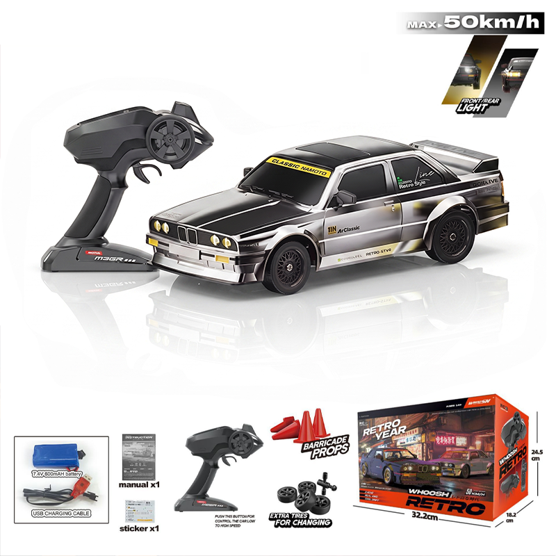 1/16 Full Scale High-Speed 4WD RC Drift M3 Car (50 km/h) -1601