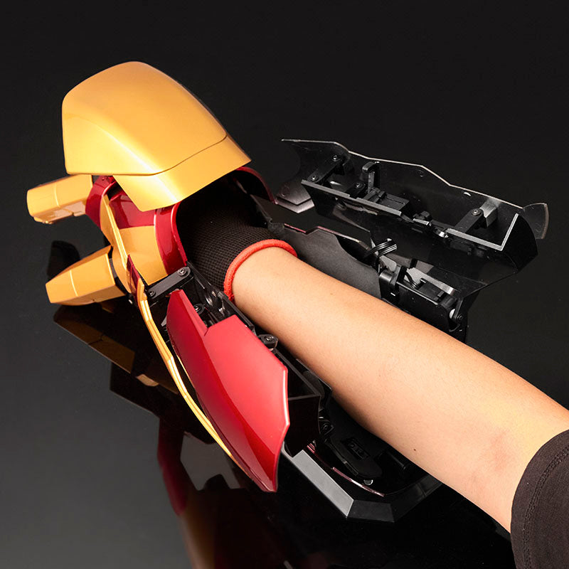 US | Wearable IronMan MK42 Arm – 2026 Upgraded | Voice Control & LED | 1:1 Scale