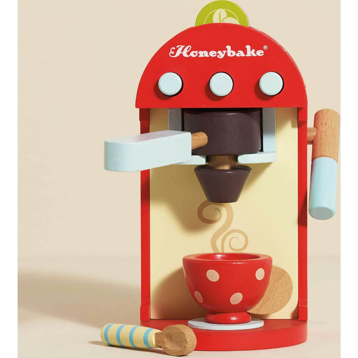 Wooden Coffee Machine & Cup