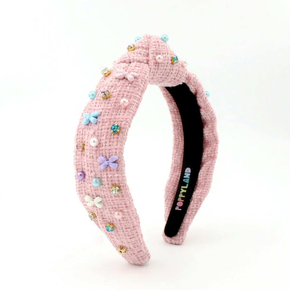 Tweed Bow Multi Headband