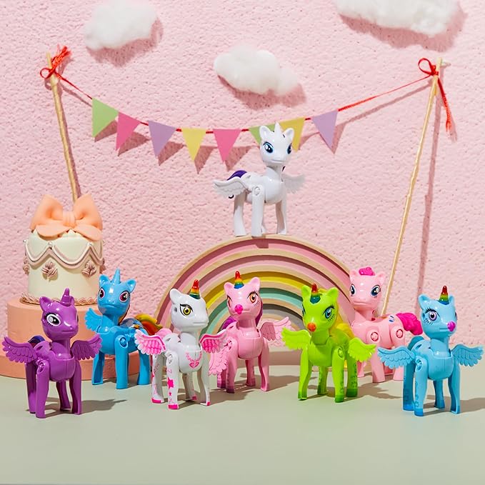 8 Pcs Unicorn Deformation Toy Easter Eggs for Kids Party & Hunt