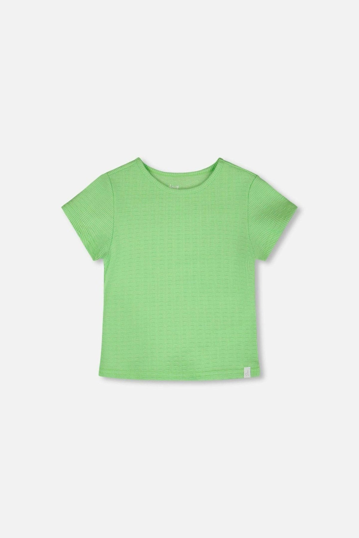 Crinkle Jersey T-Shirt Mint Green