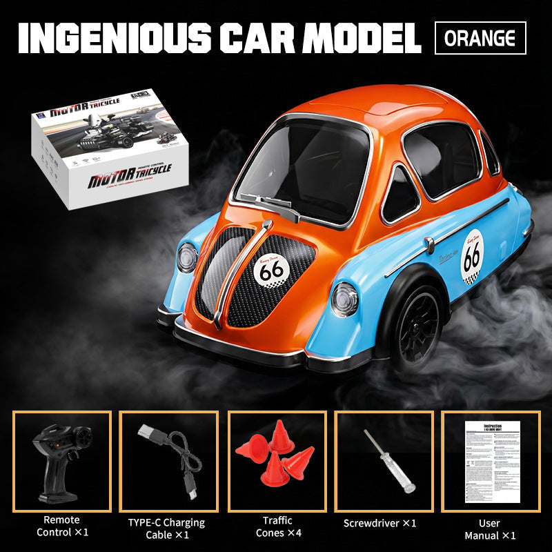 1/43 Scale Fully Proportional RC Drifting Stunt Motorcycle-FYY01