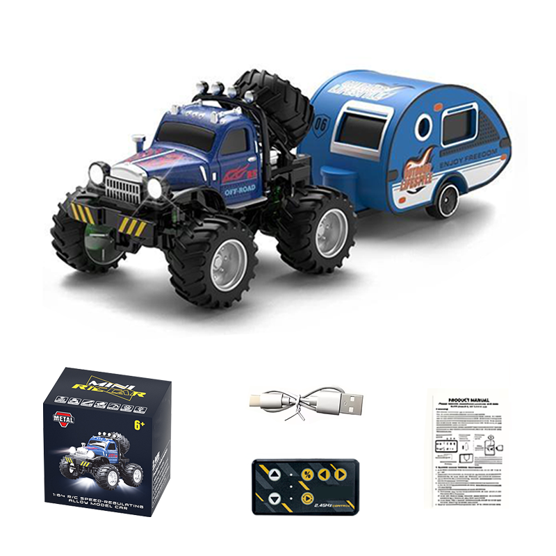 1/64 scale mini desktop crawler car