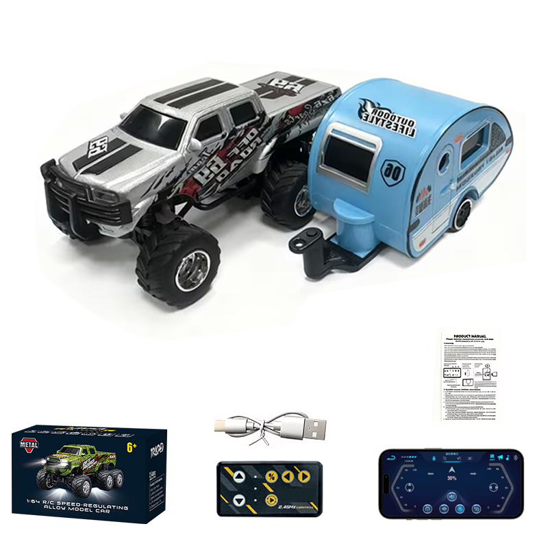 1/64 scale mini desktop crawler car
