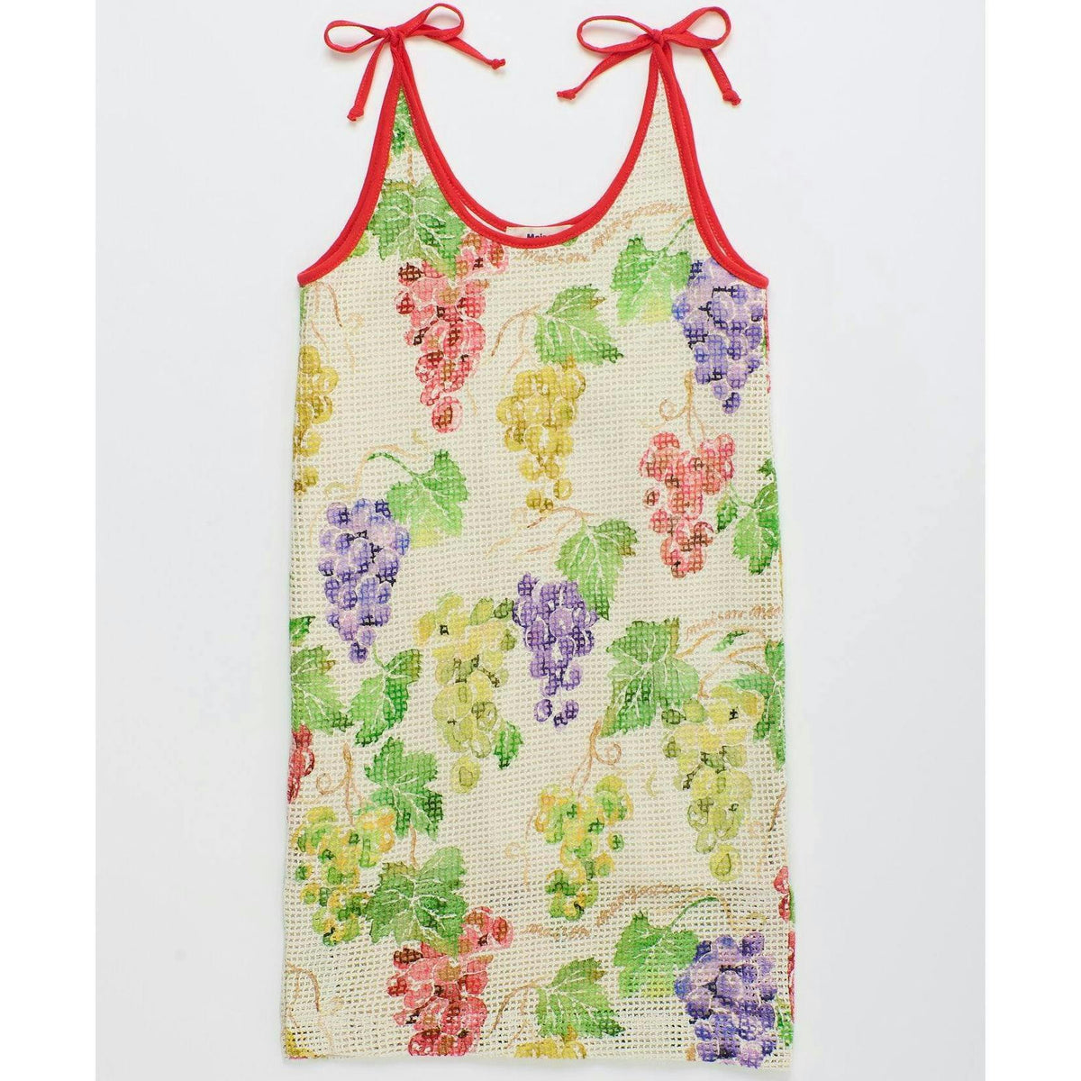 UVAS MESH DRESS ANGORA