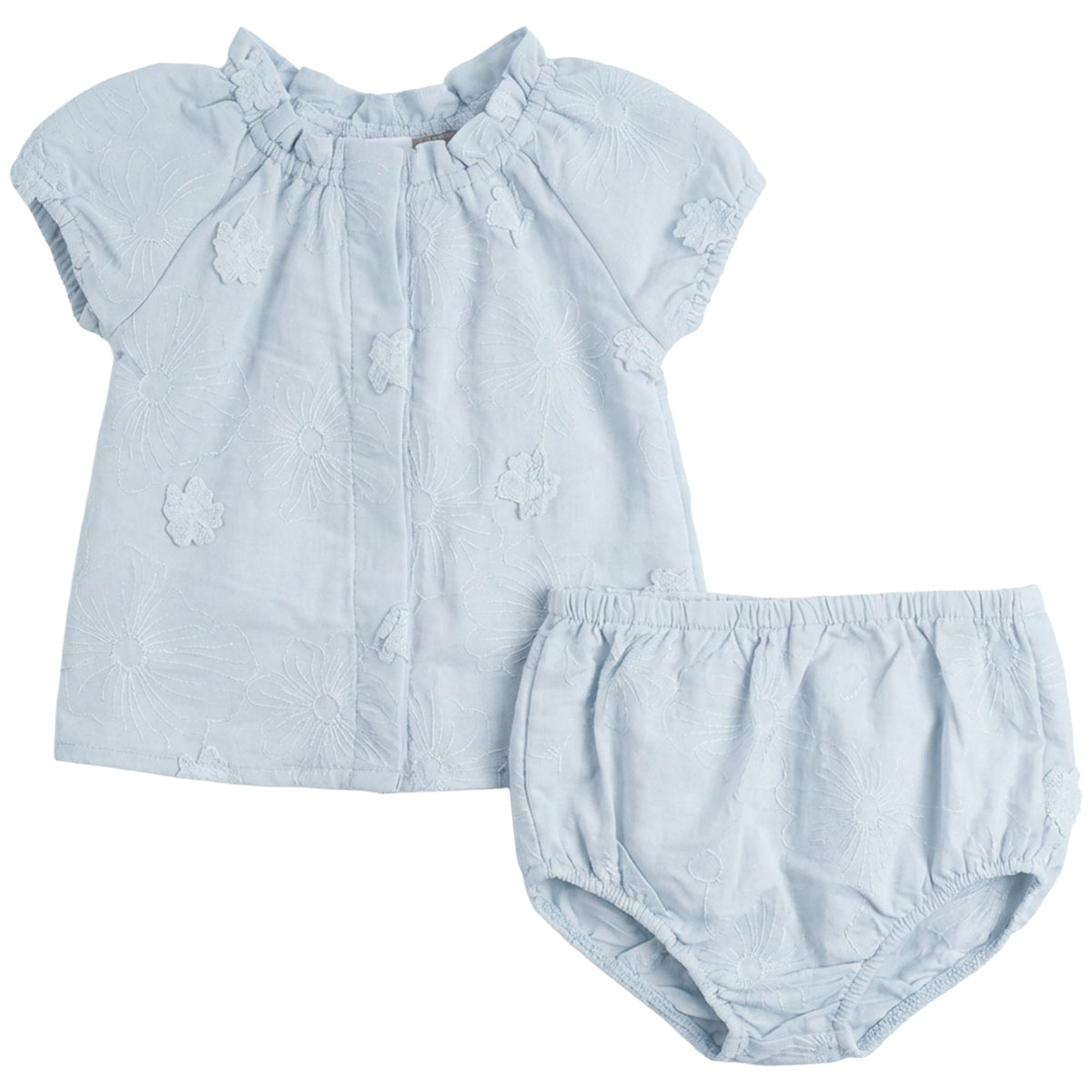Floral Embroidery Applique Set