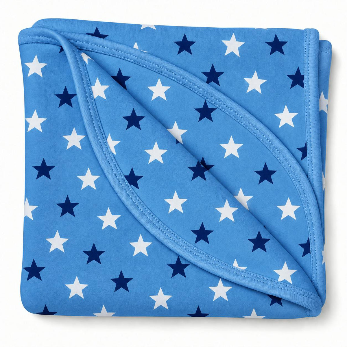 Baby Blanket - Stars on Blue