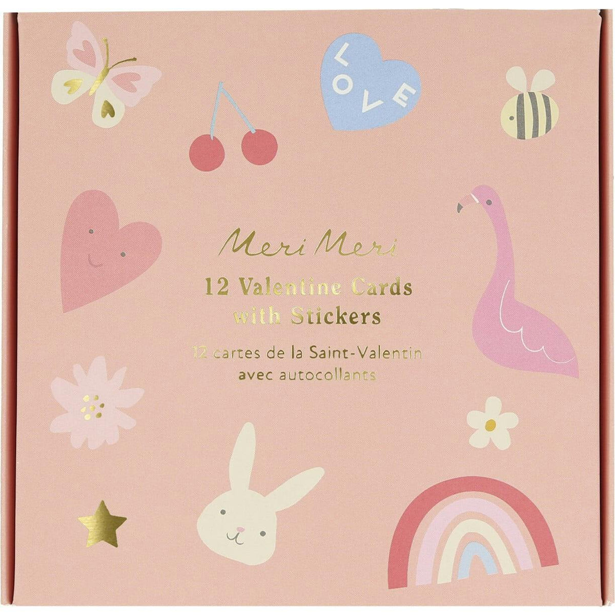 Heart Concertina Valentine Cards