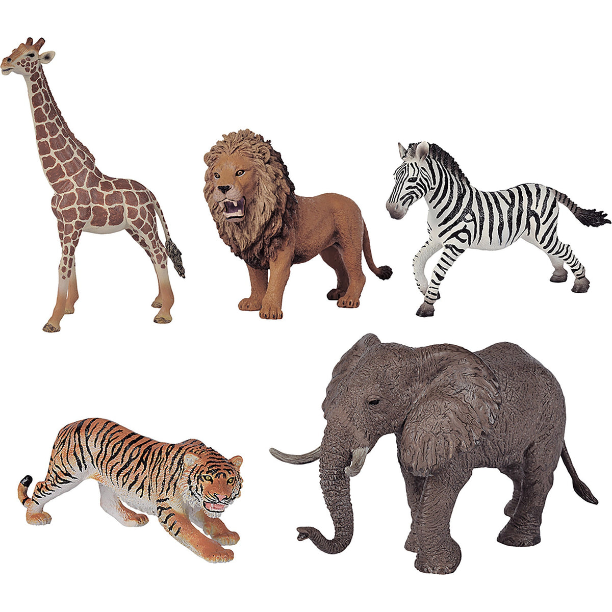 Animals Set: Safari - 5pc