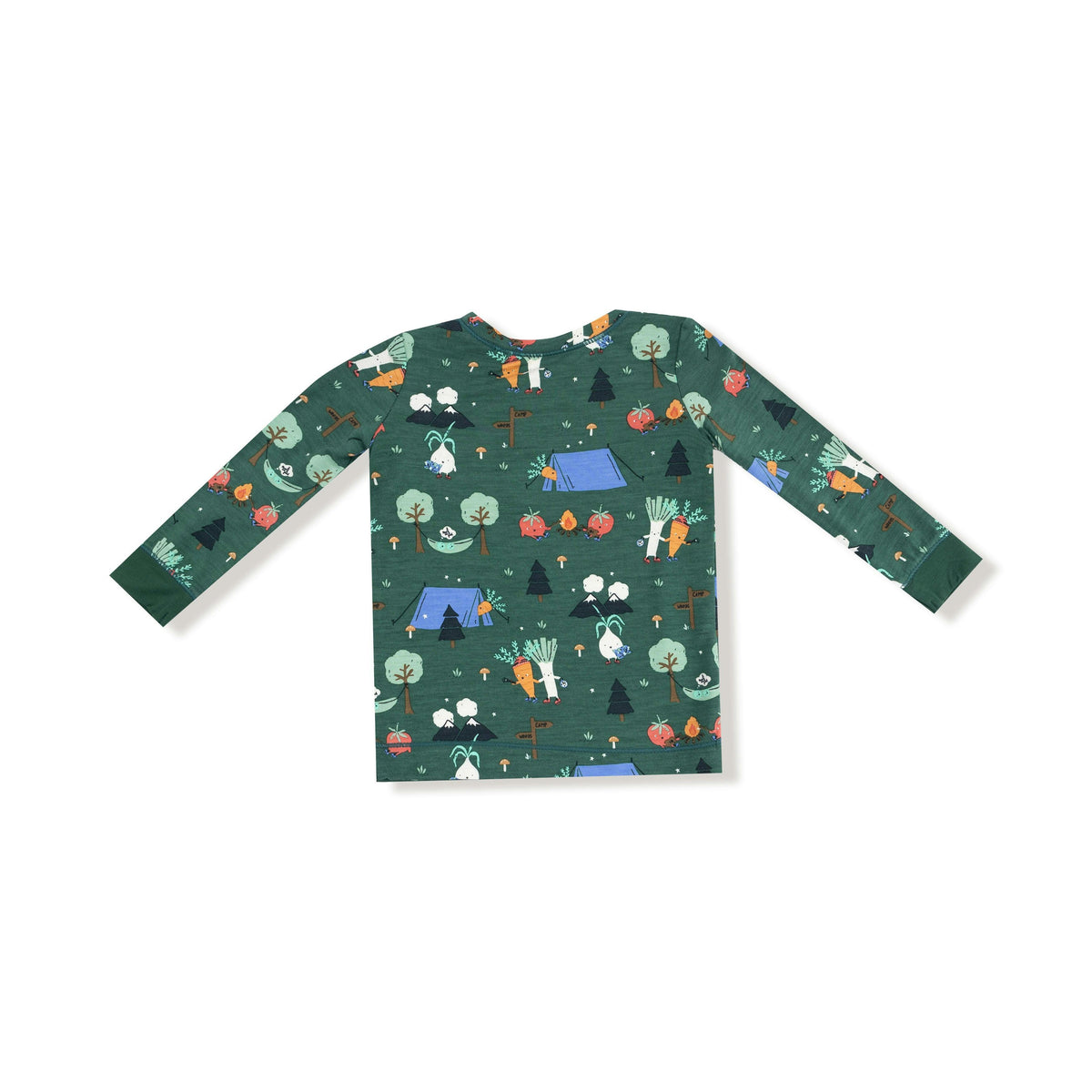 Camping Veggies - Long Sleeve Loungewear Set