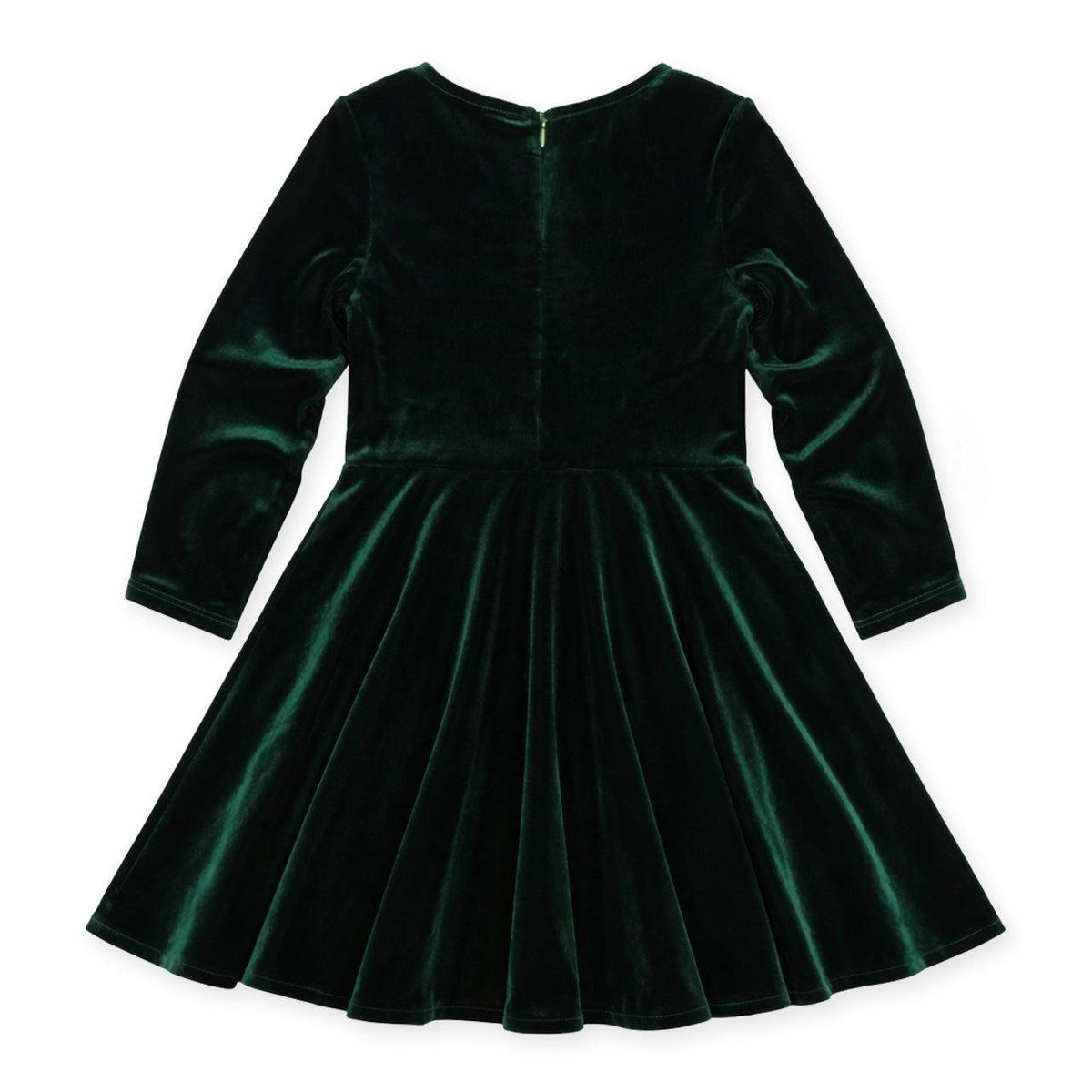 Stretch Velvet Dress with Pearls