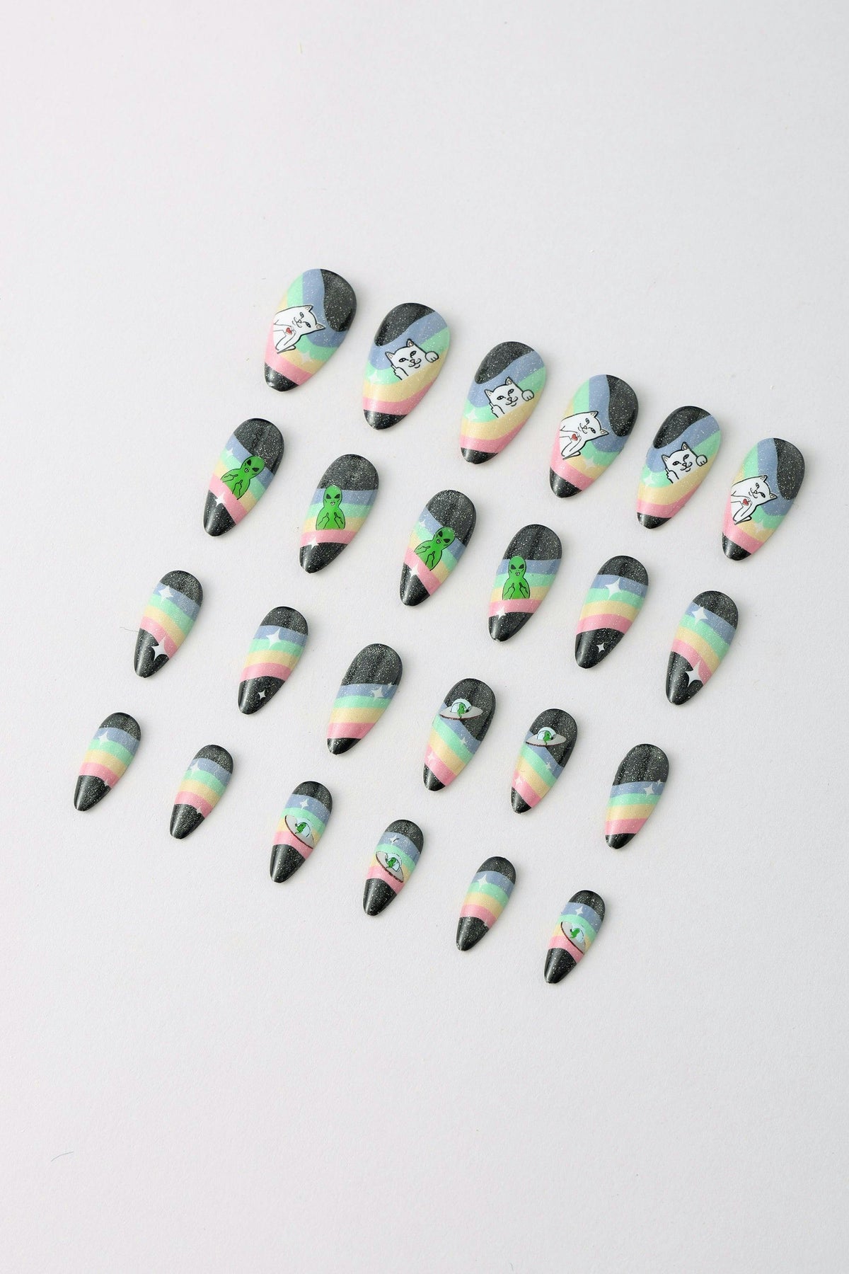 SPACED OUT - Ripndip Press-on Nails