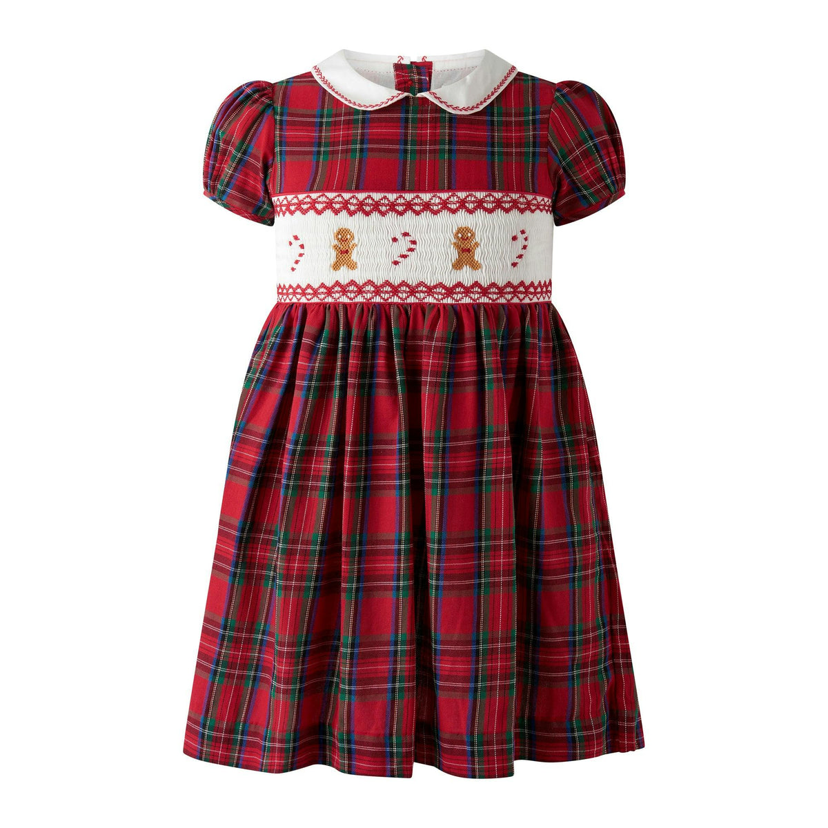 Gingerbread Smocked Dress