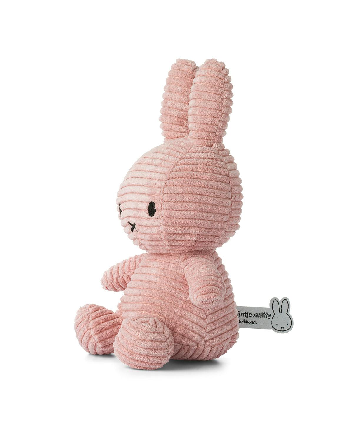 Plush MIFFY ECO Corduroy Pink 9''