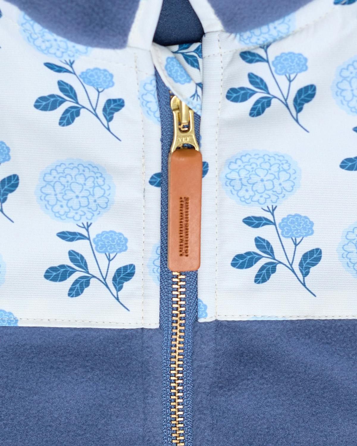 Women's Hydrangea Fleece Jacket