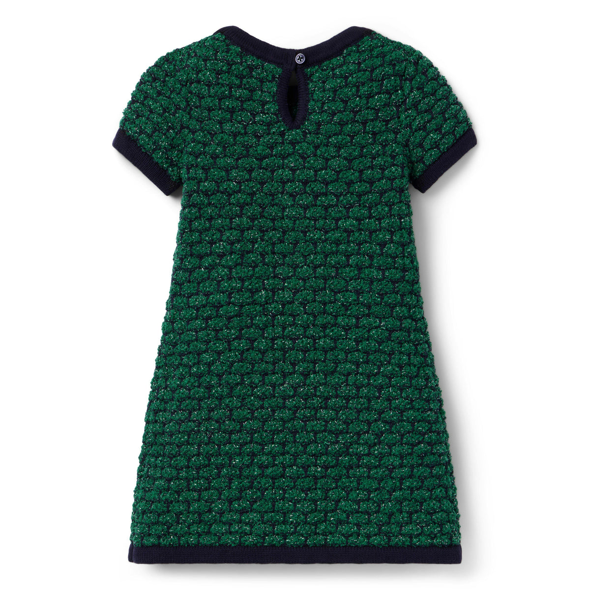 The Tweed Sweater Dress, green