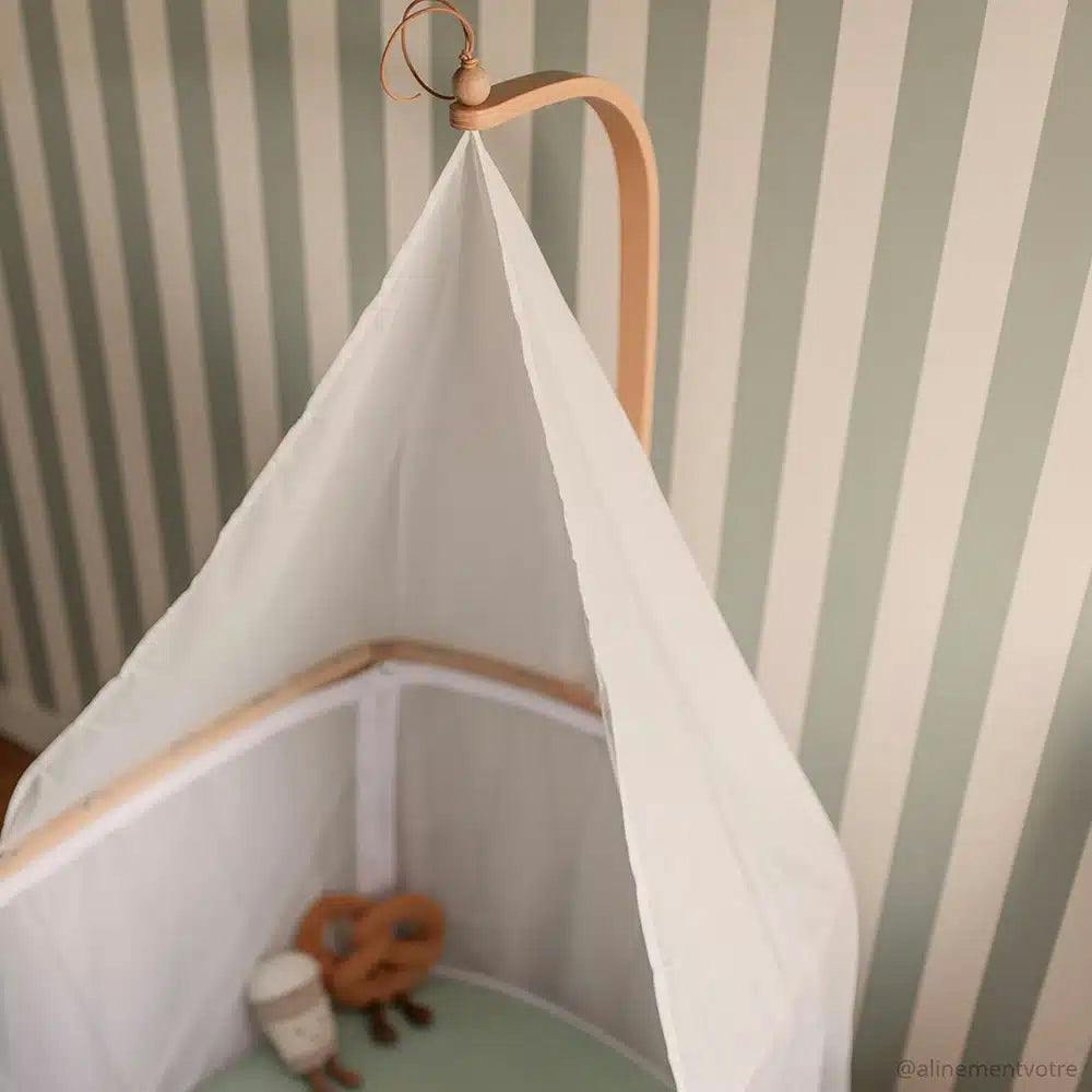 White veil Canopy for KIMI baby bed