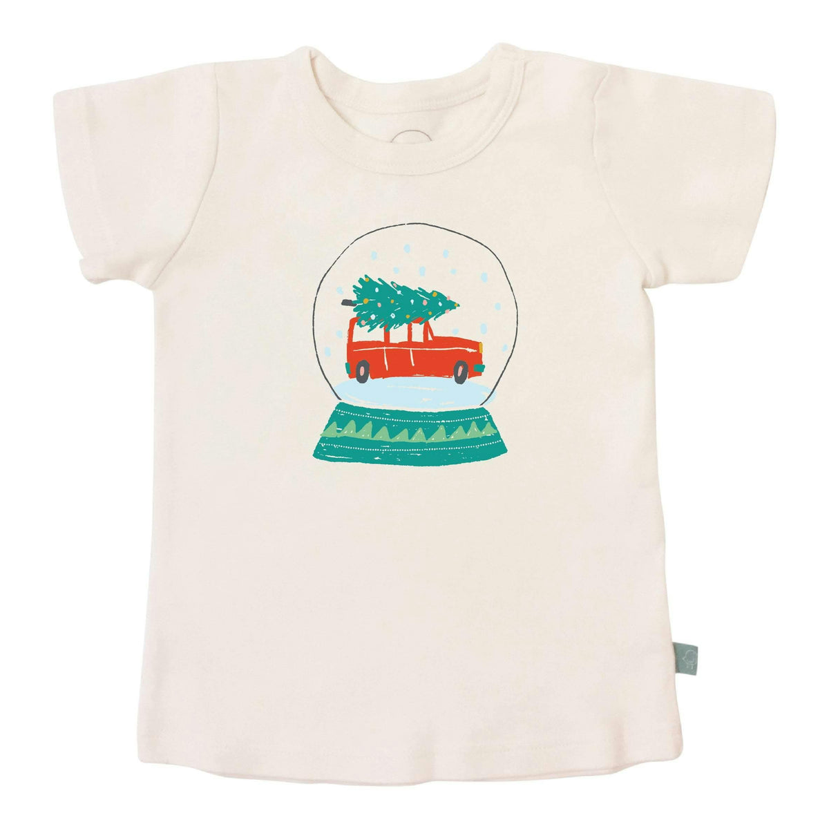 graphic tee | snow globe
