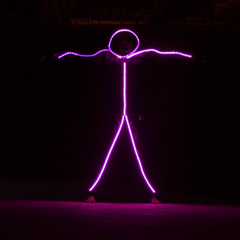 RGB Color Changeable light up LED Stick Figure