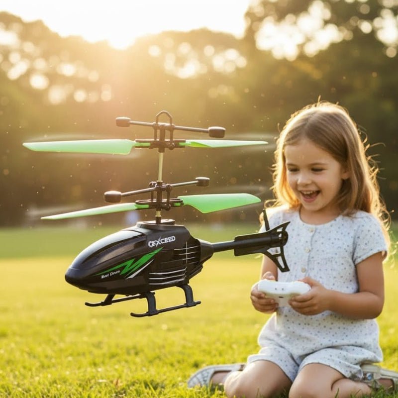 Remote Control Helicopter for Kids, Mini RC Helicopter with Gyro Stabilization, Indoor Helicopter Toy for Beginners