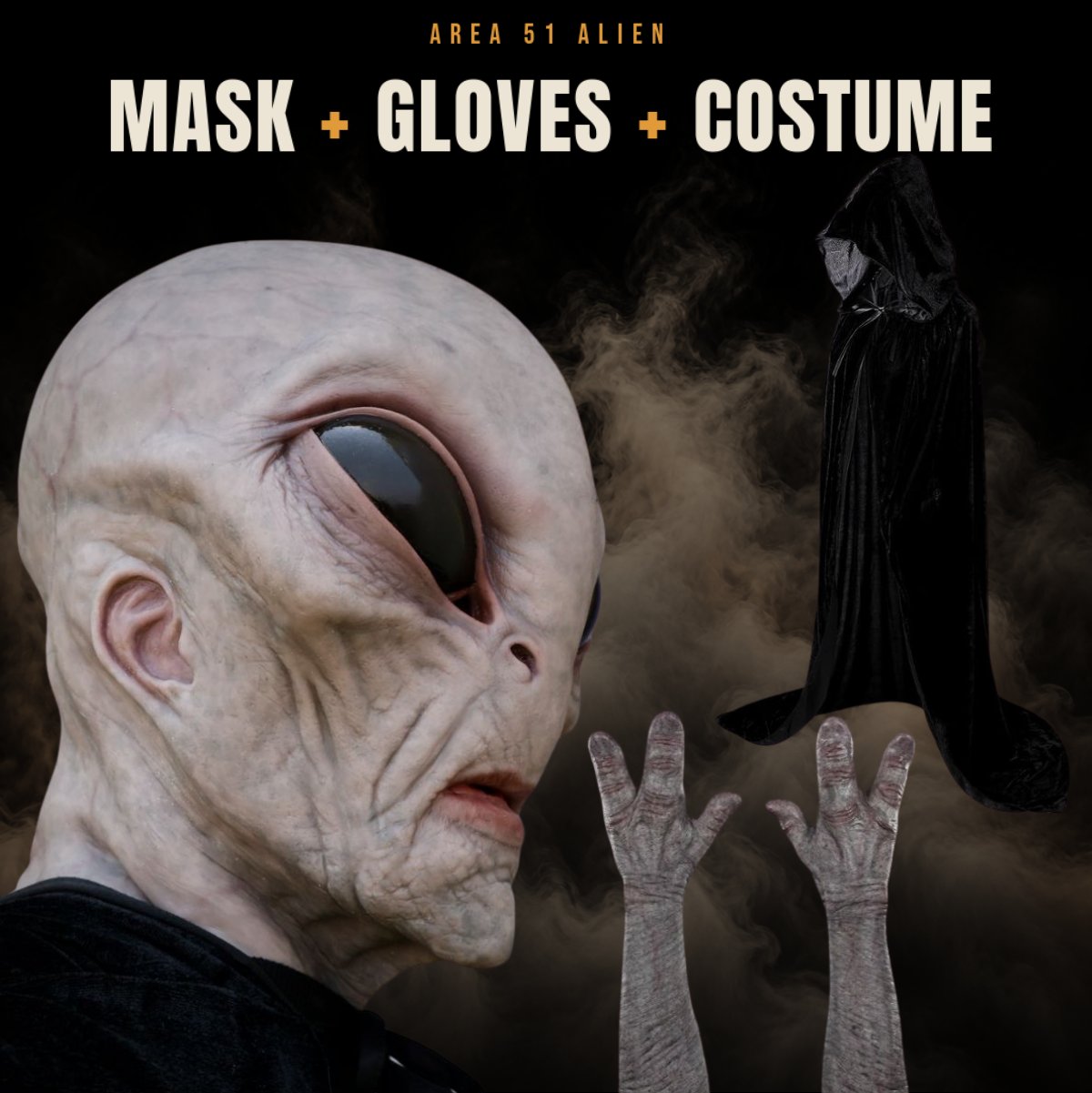 Area 51 Alien Mask