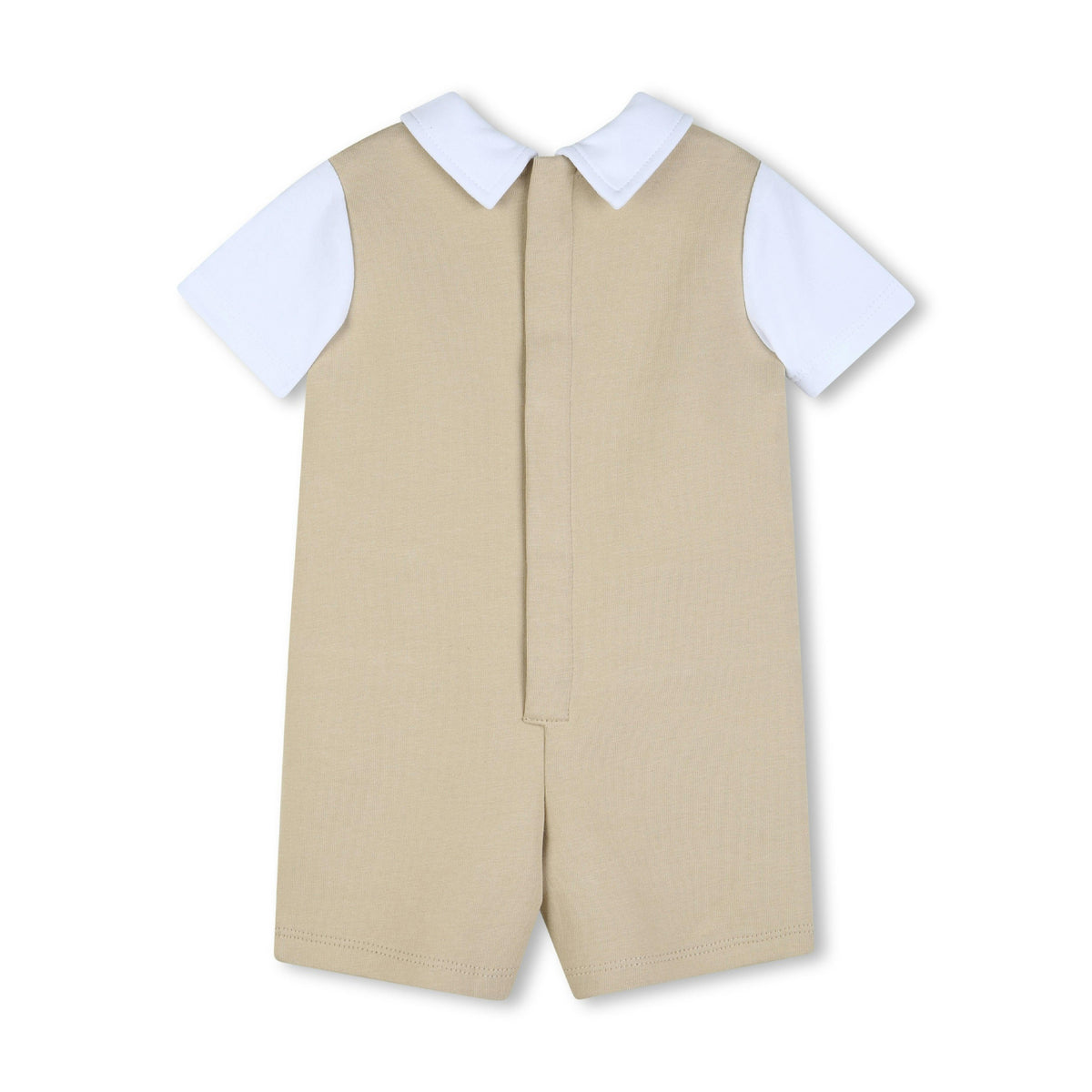 Beige Formal One‑Piece Baby Outfit
