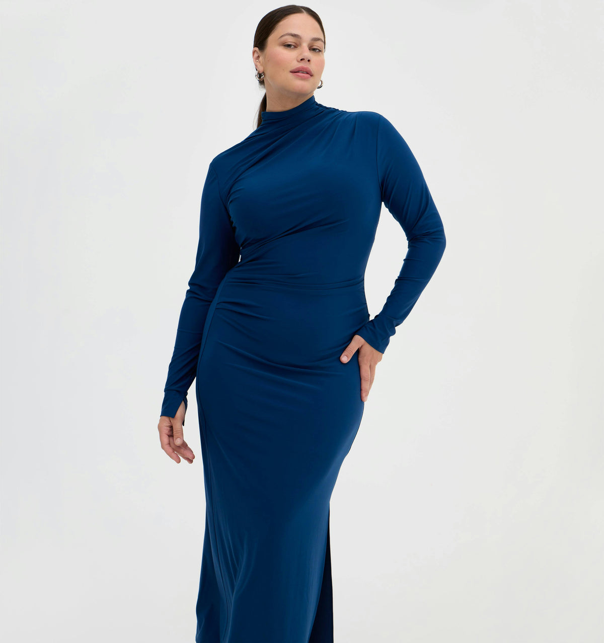 The Rizzo Dress - Peacock Blue