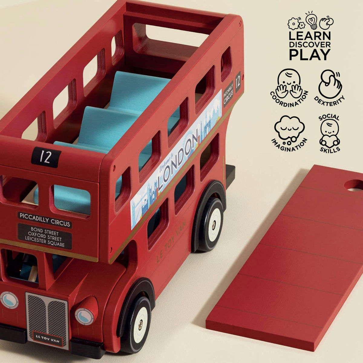 Wooden London Bus
