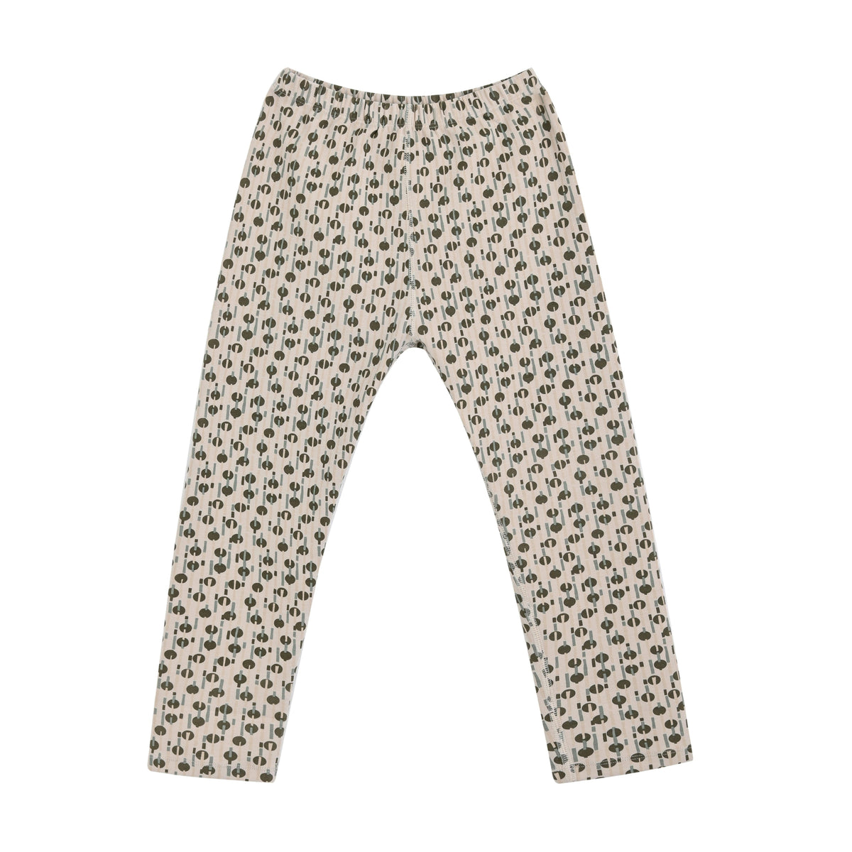 Light Gray Panda Cotton Pajama Set