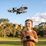 2-in-1 Remote Control Fighter Jet & Drone Toy