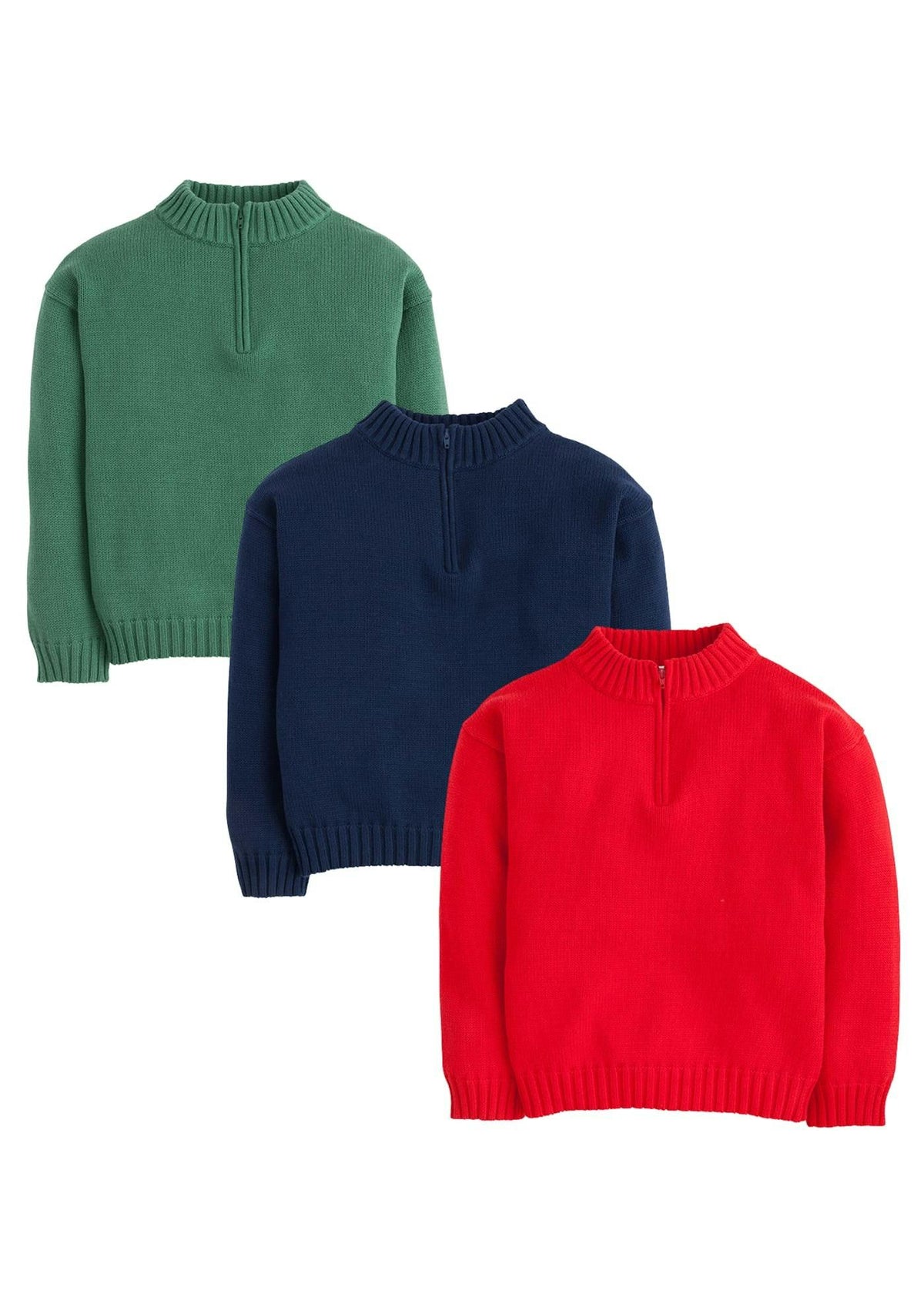 Quarter Zip Sweater - Navy