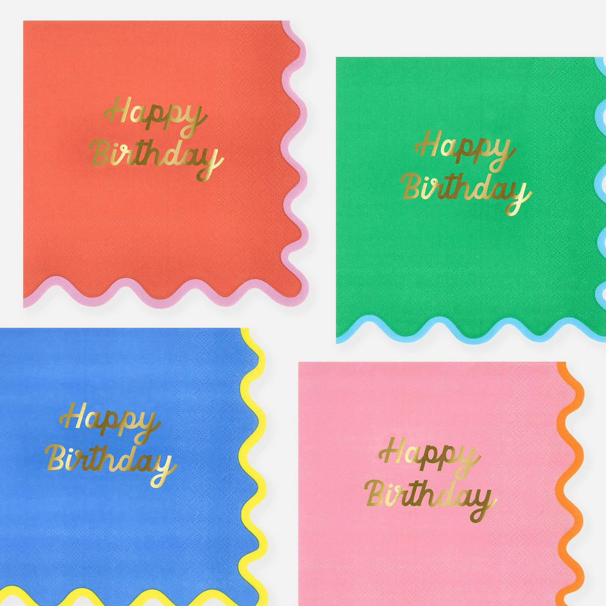 Wiggle Edge Large Napkins