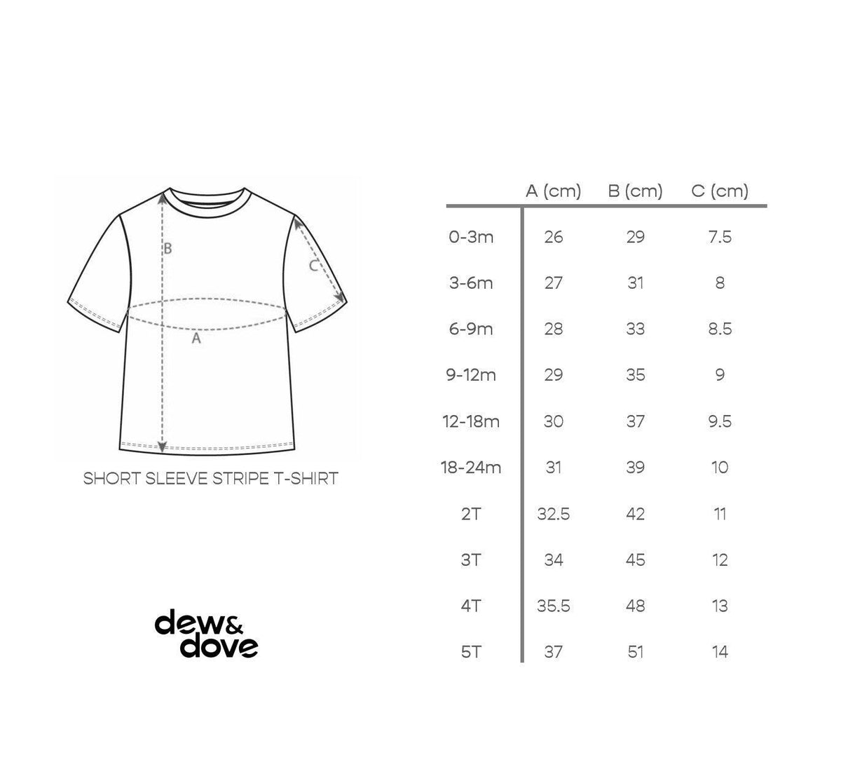 Short Sleeve Stripe T-Shirt