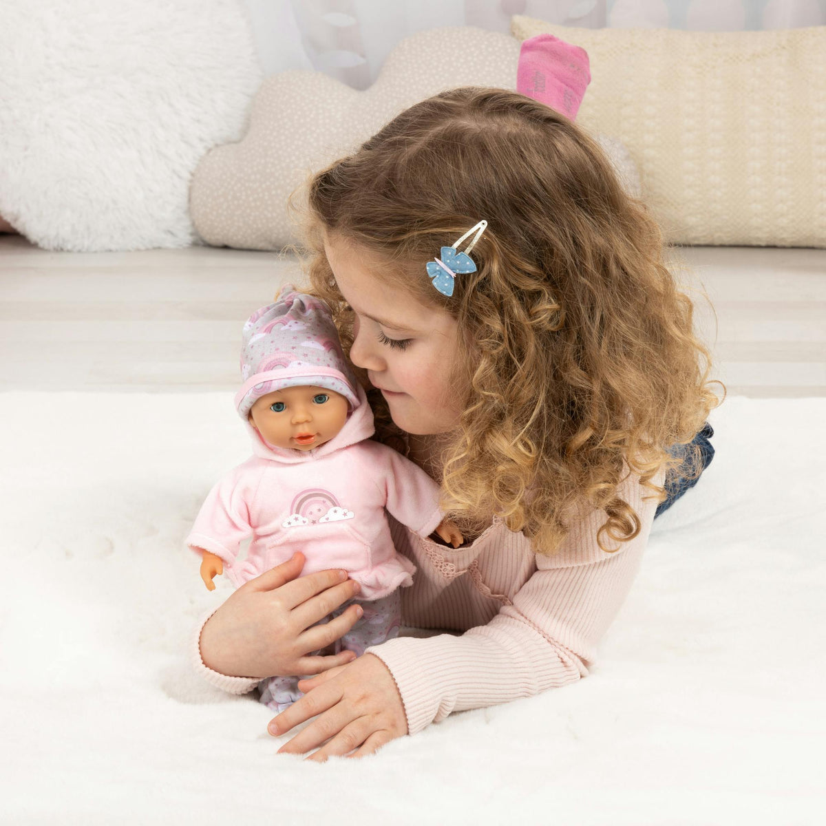 My First Baby Doll: 11" - Pink & Rainbow