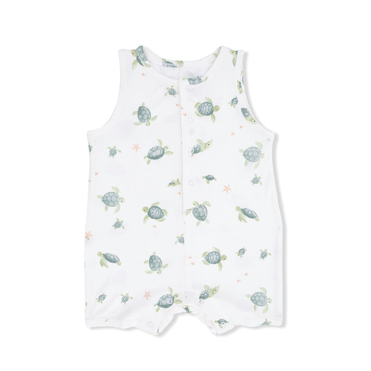 Sea Turtles - Sleeveless Shortie Romper
