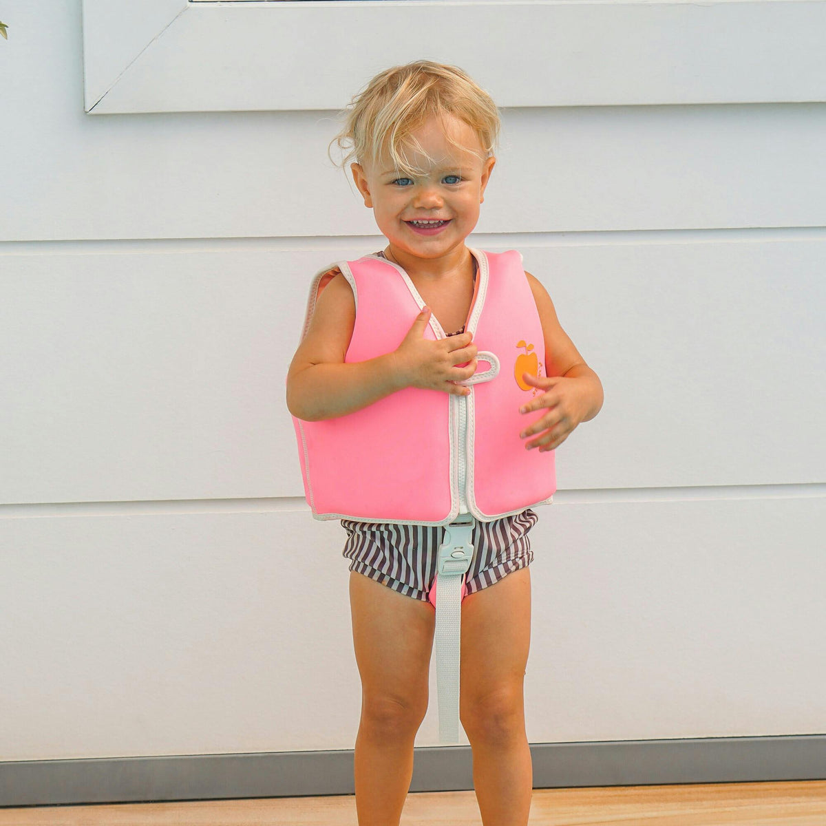 Float Vest: 2-3Y - Poppy the Peach