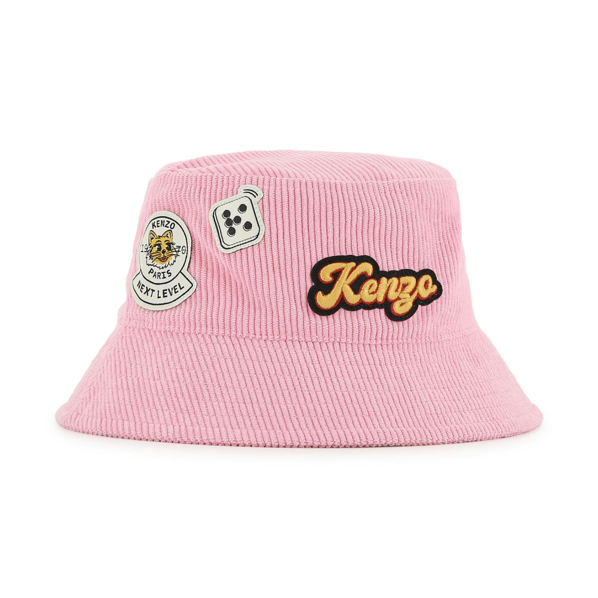 Pink Corduroy Bucket Hat