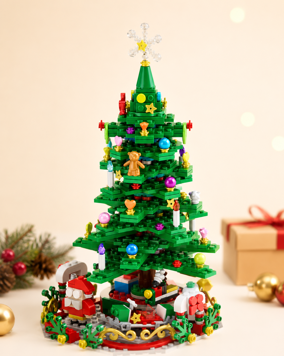 Advent Calendar 2026-Christmas tree building set toy