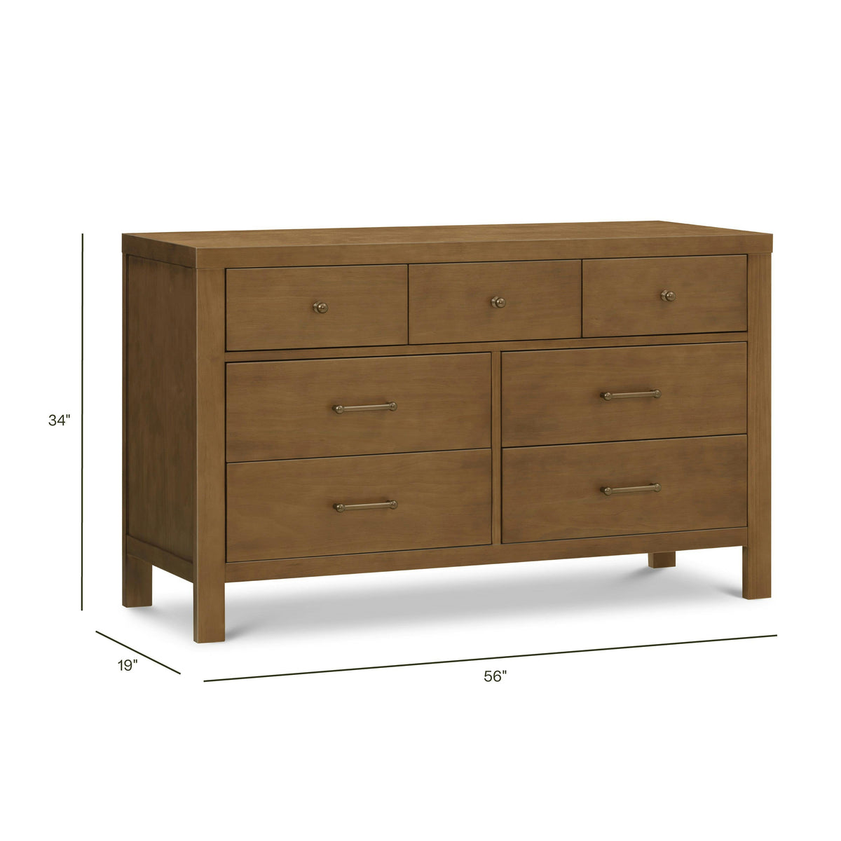 Namesake Nantucket 7-Drawer Wide Assembled Dresser (56")