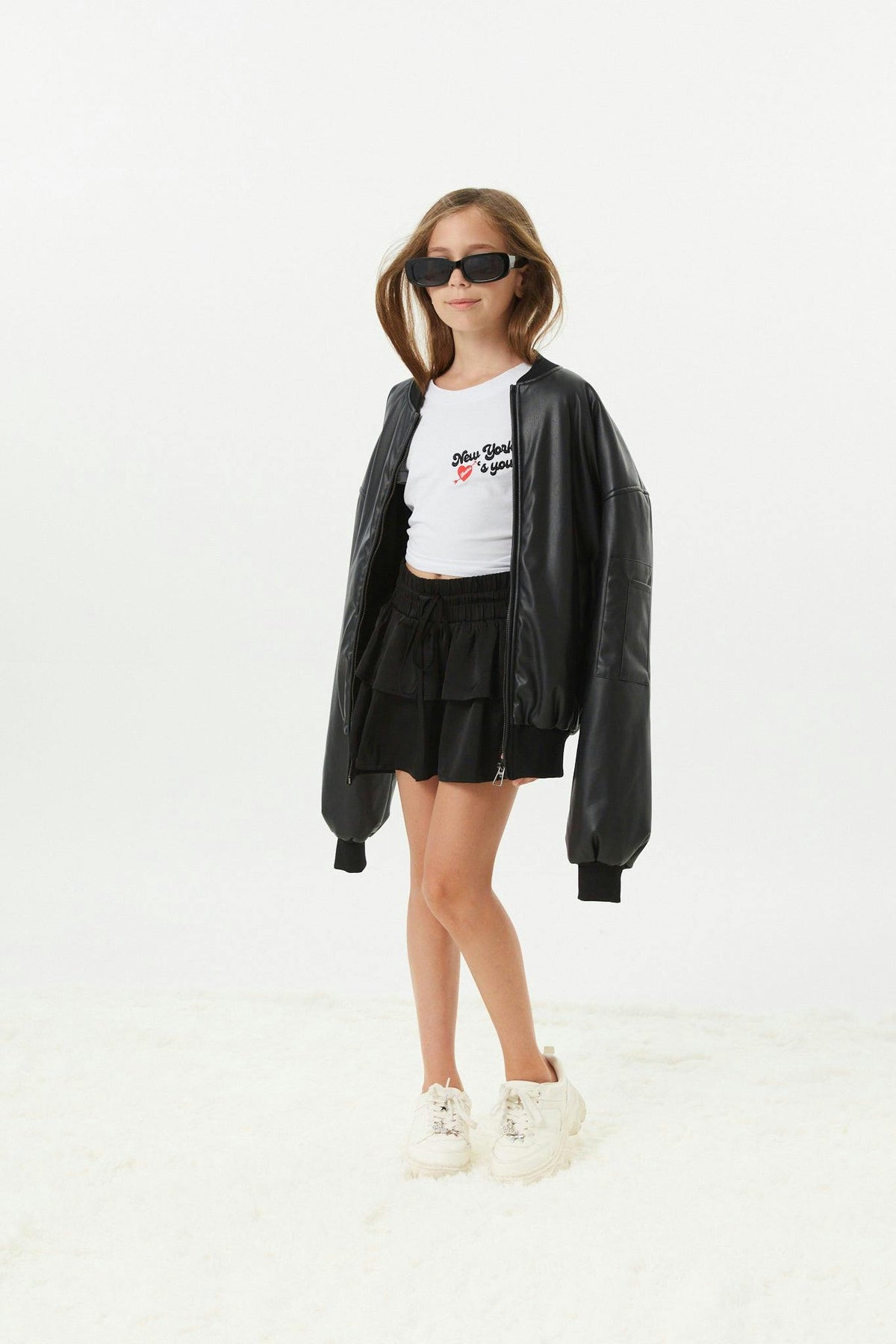 Valley Black Vegan Leather Jacket