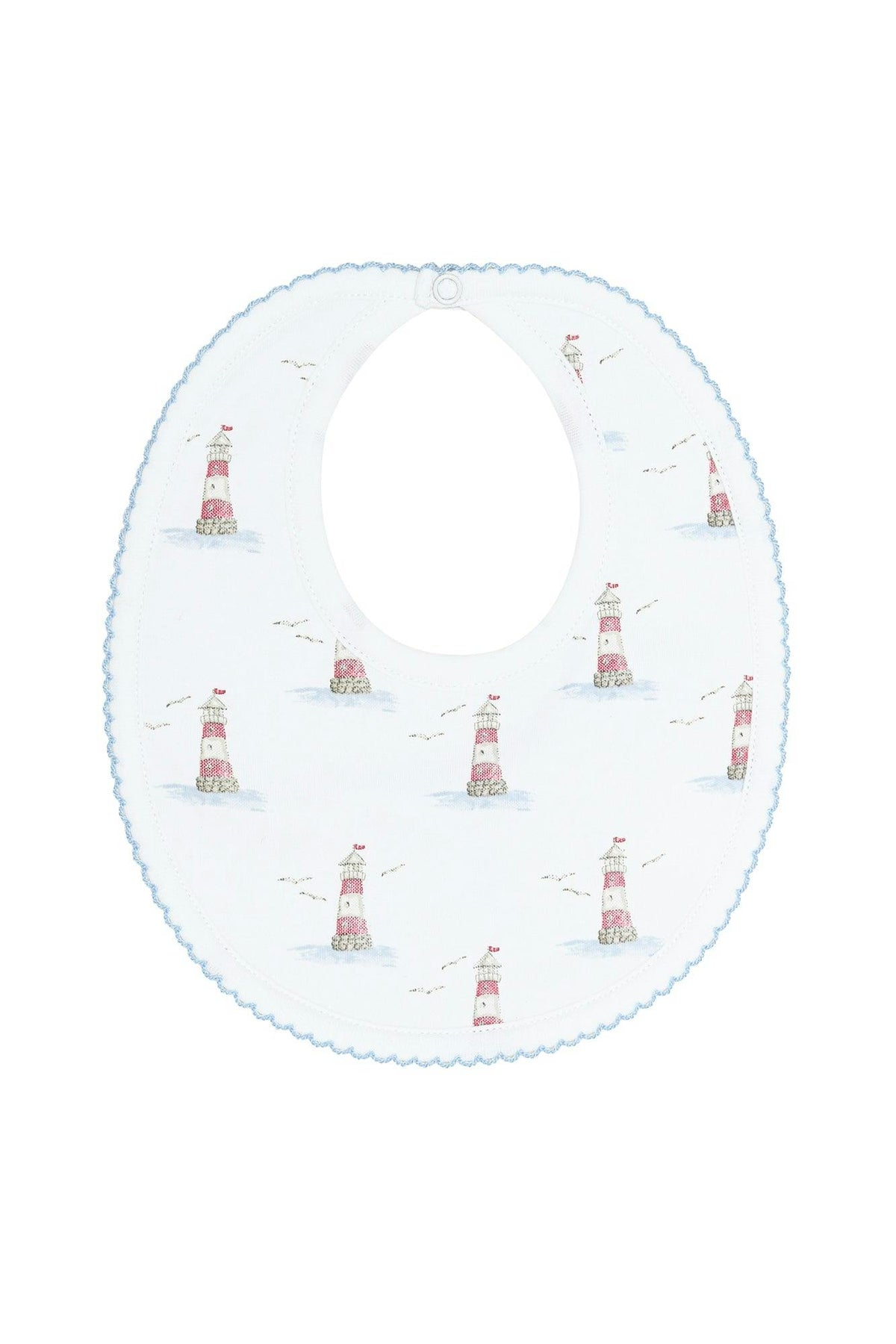 Lighthouse Print Bib
