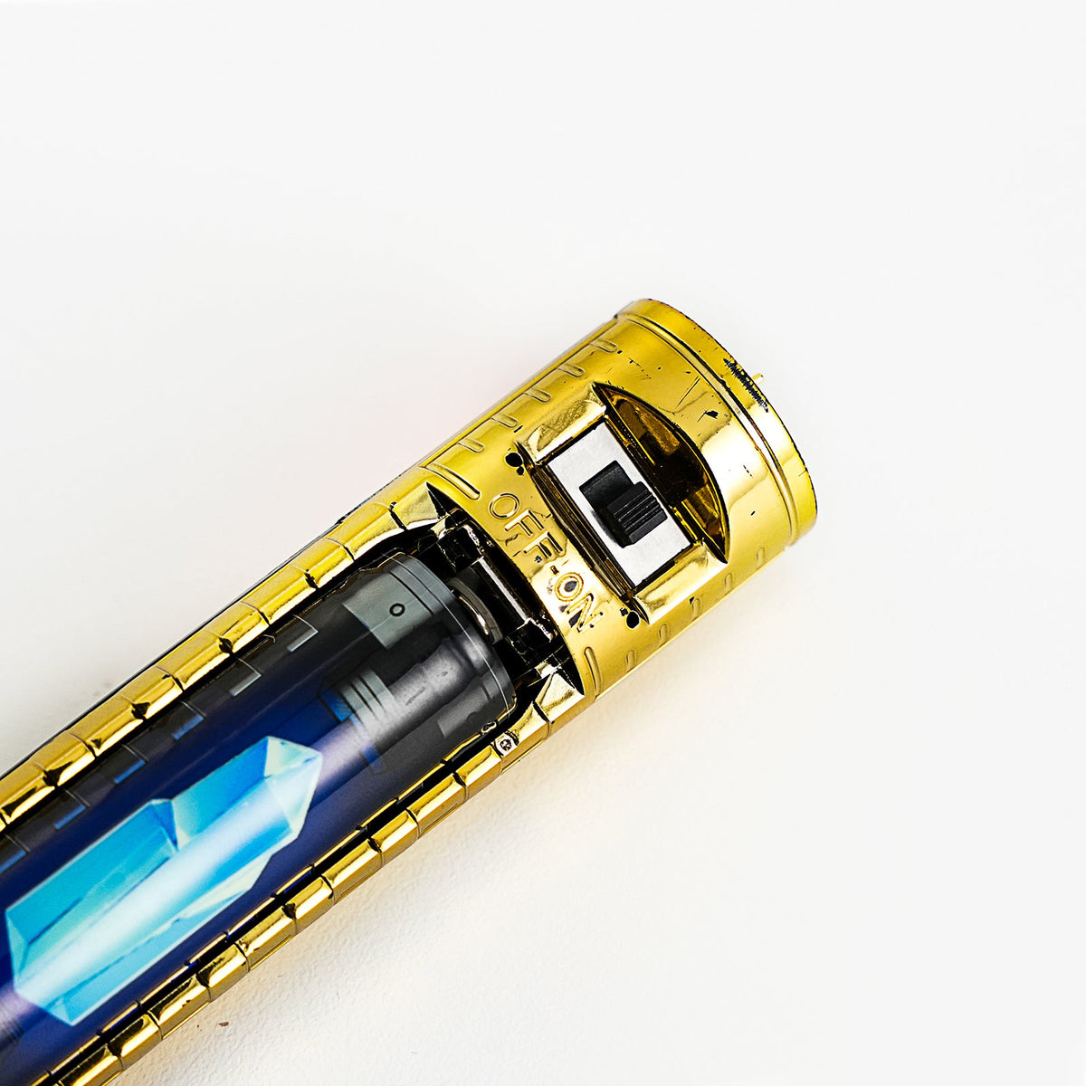 XenoPixel Custom Lightsaber Replacement Chassis Core with Kill Switch – Gold Pogo Pin Board