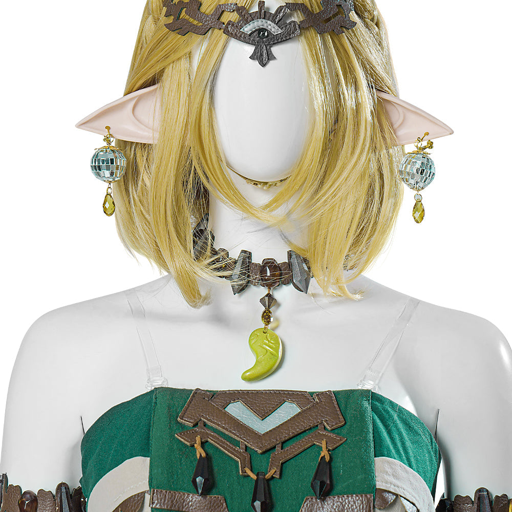 The Legend of Zelda: Tears of the Kingdom - Princess Zelda White Dress Cosplay