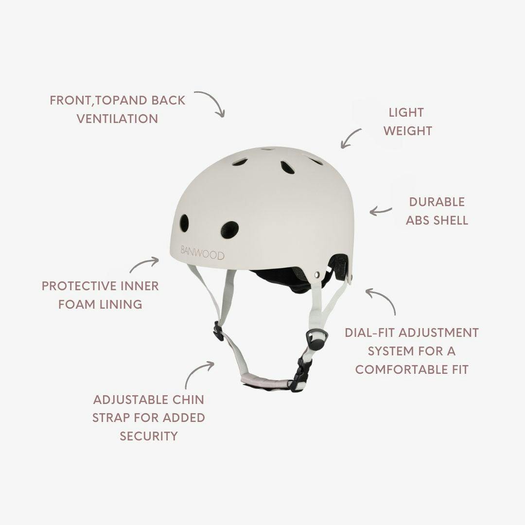BANWOOD ECO HELMET - IVORY (50-54 cm)