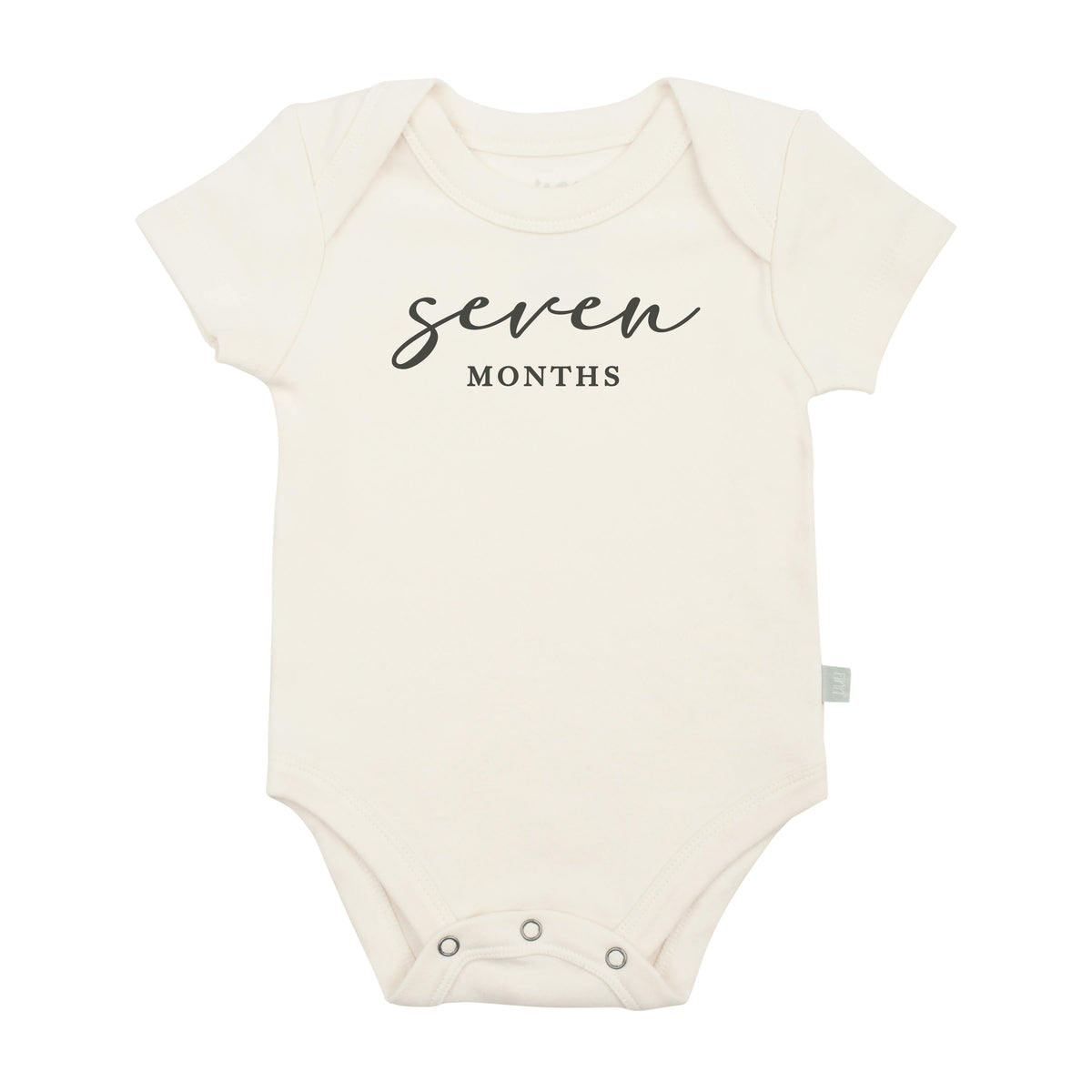 graphic bodysuit | seven months milestone charcoal