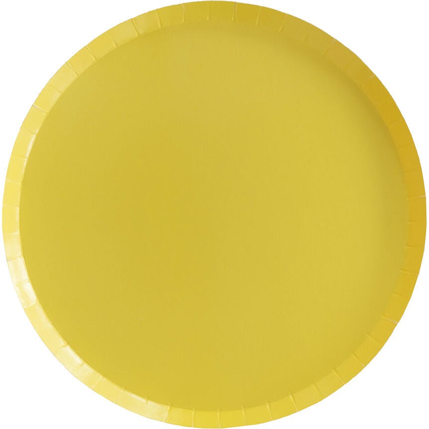 Shades Banana Dinner Plates